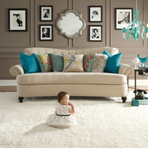 Cute baby on Carpet floor | Direct Flooring Center